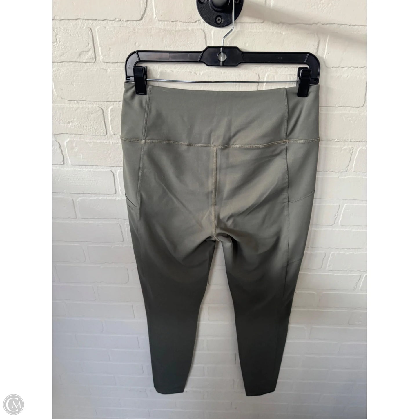 Athletic Leggings By Eddie Bauer In Green, Size: 10