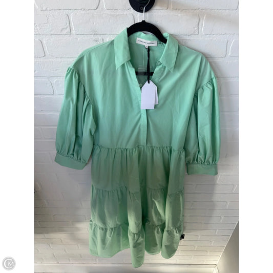 Dress Casual Midi By English Factory In Green, Size: M