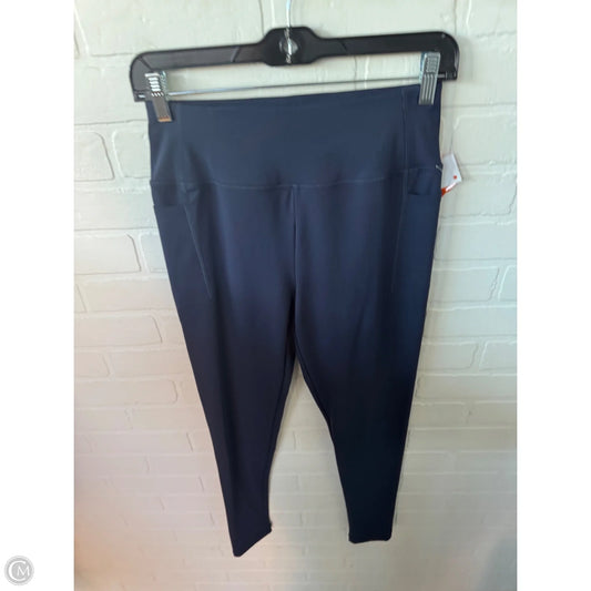 Athletic Leggings By Talbots In Blue, Size: 4