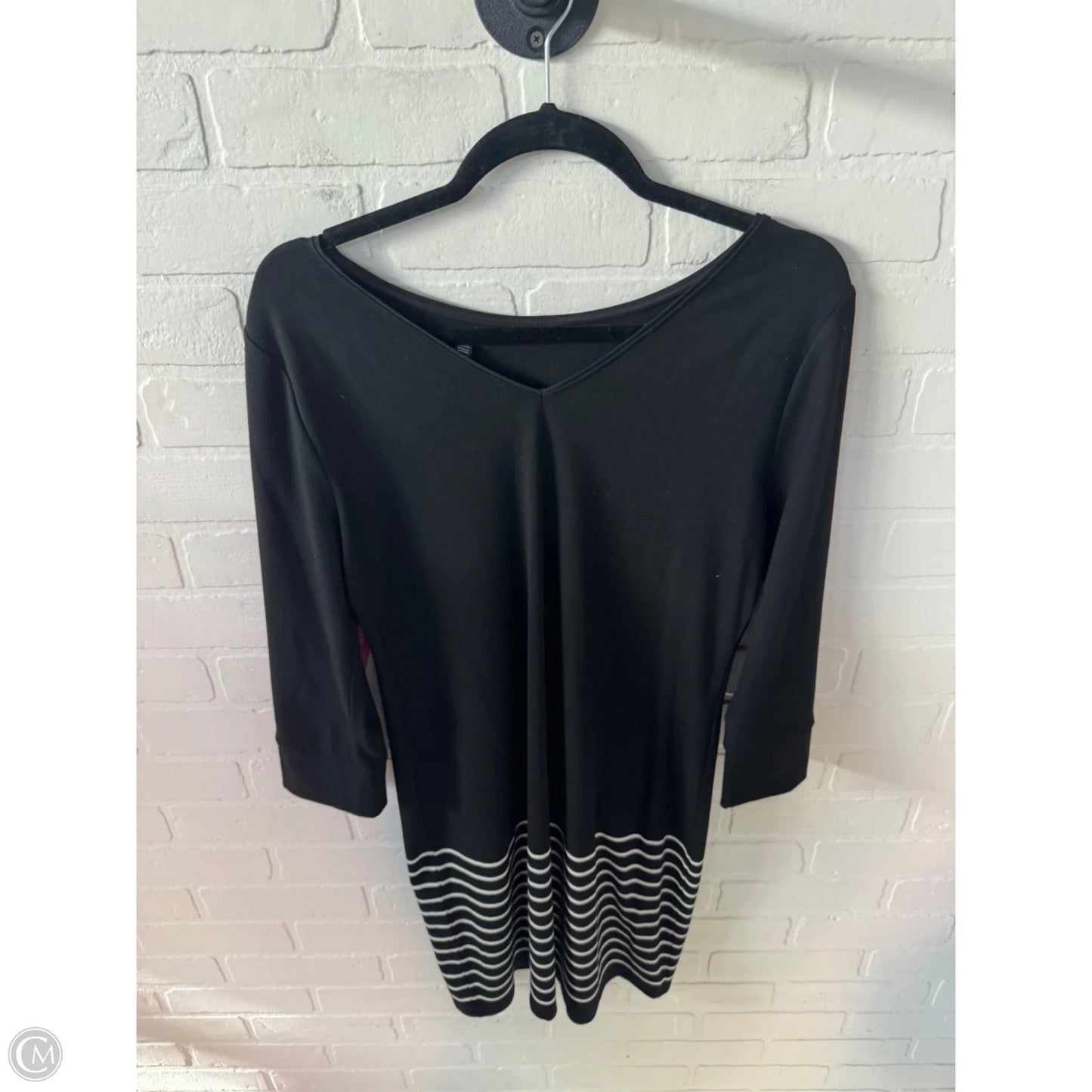 Dress Work By White House Black Market In Black & White, Size: S