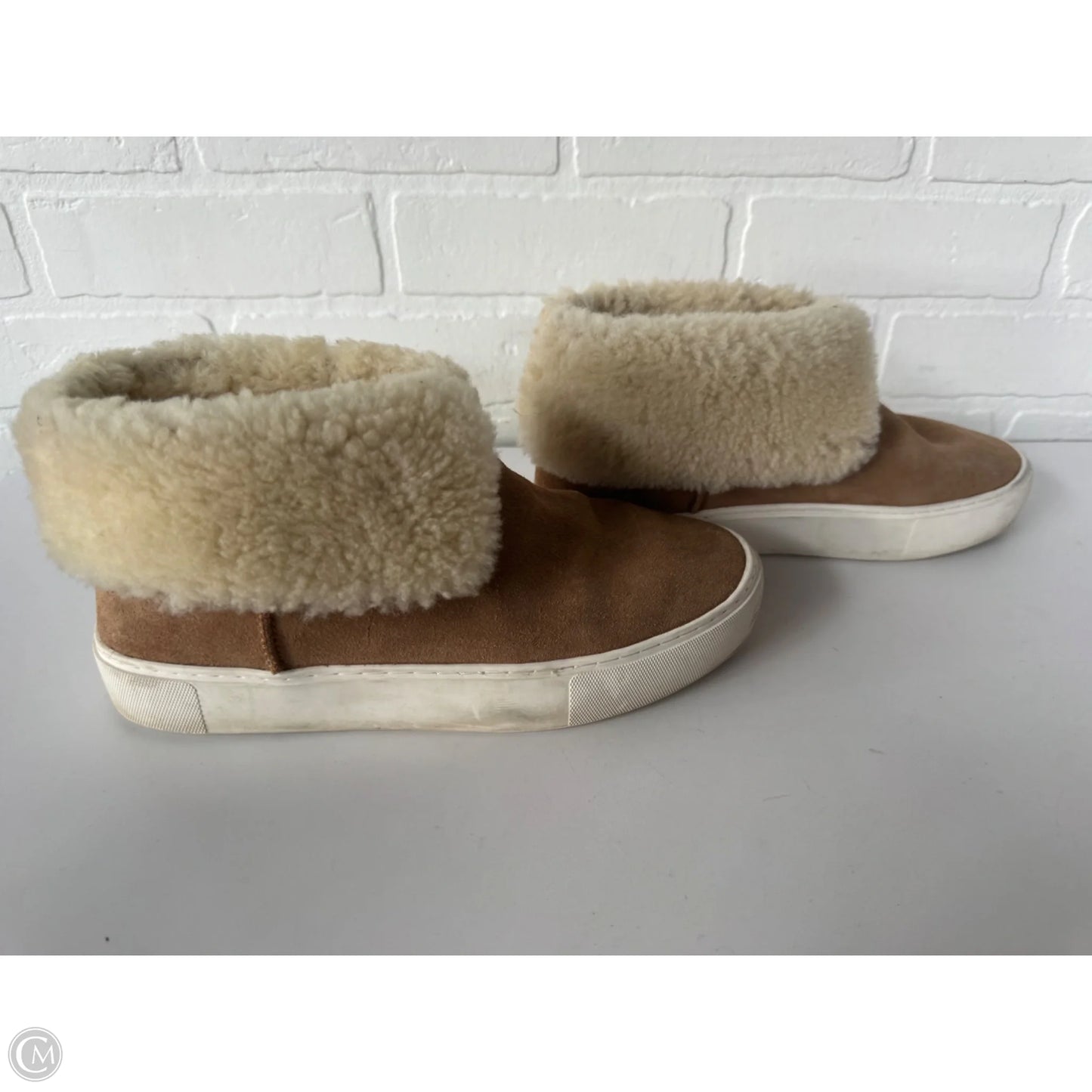 Boots Designer By Ugg In Tan, Size: 8