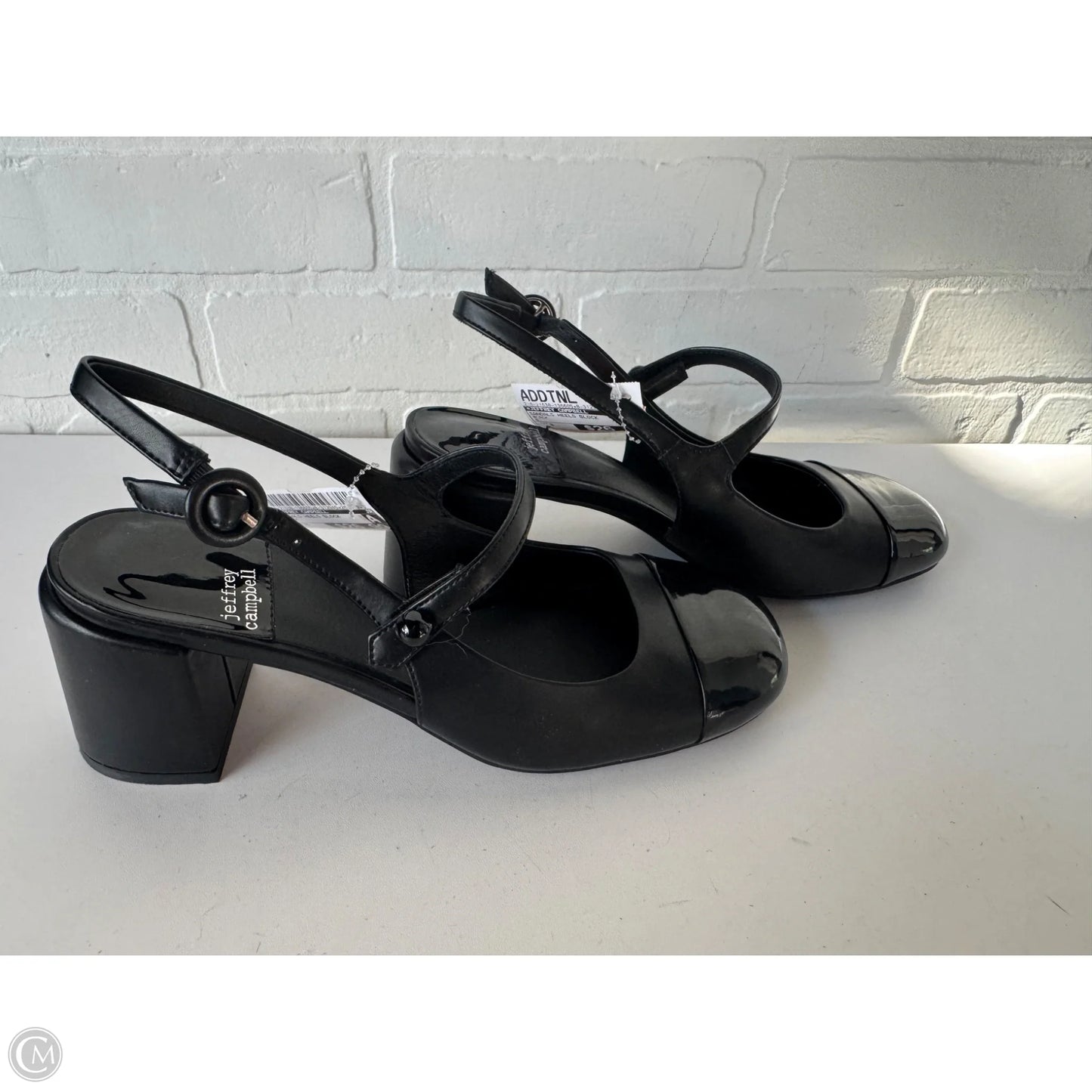 Sandals Heels Block By Jeffrey Campbell In Black, Size: 8