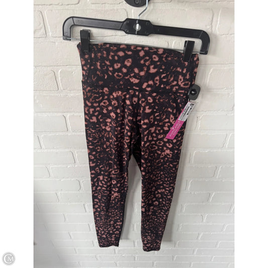 Athletic Leggings By Varley In Black & Brown, Size: 0