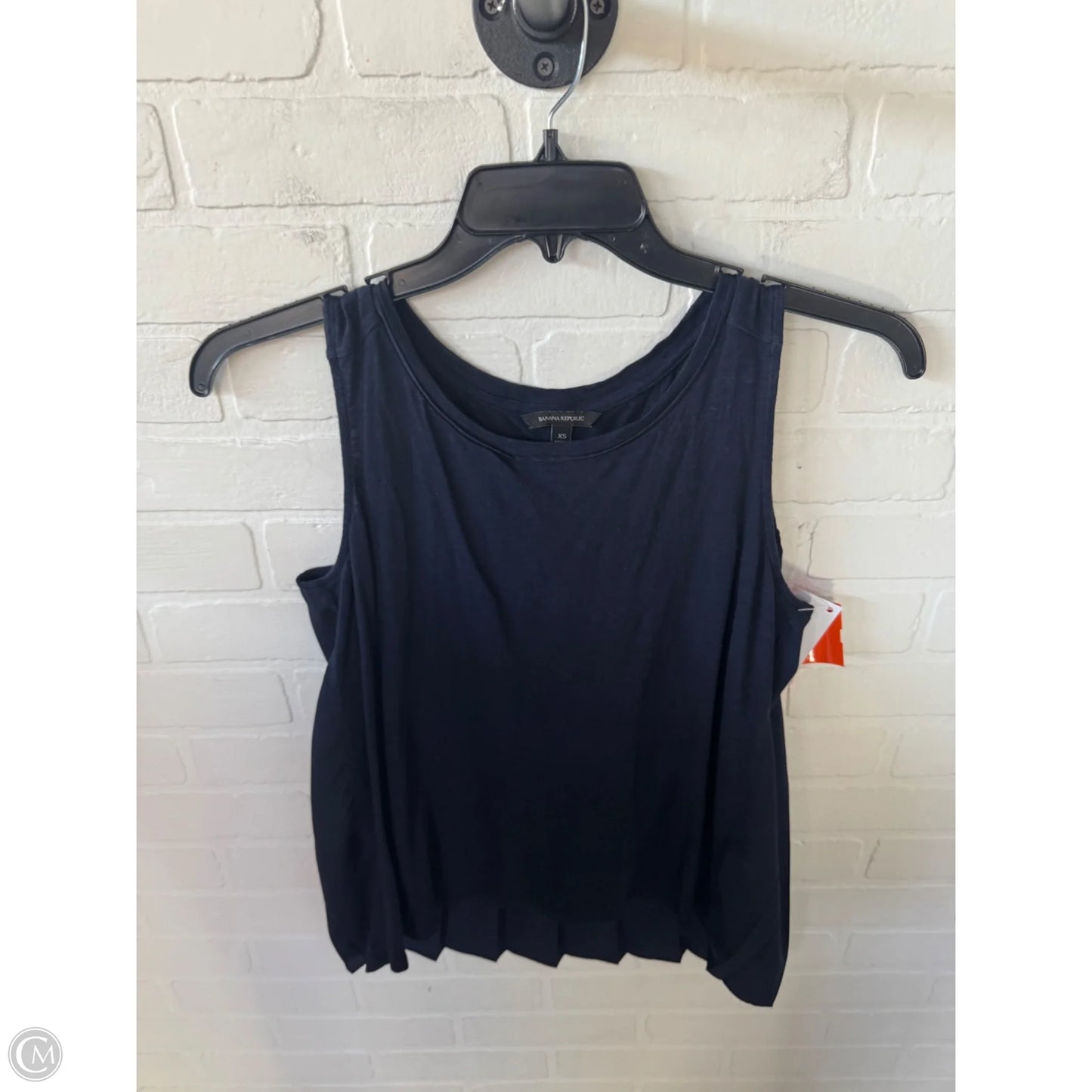 Top Sleeveless By Banana Republic In Blue, Size: Xs