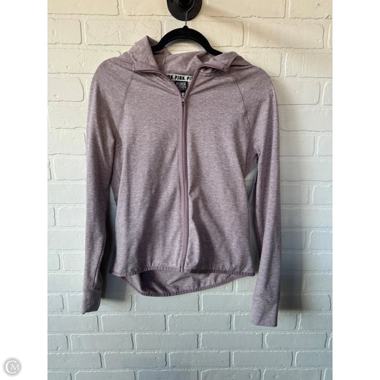 Athletic Jacket By Pink In Purple, Size: S