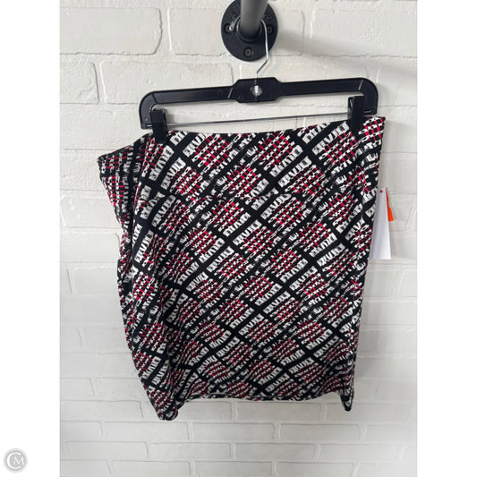 Skirt Mini & Short By J. Jill In Black & White, Size: 12