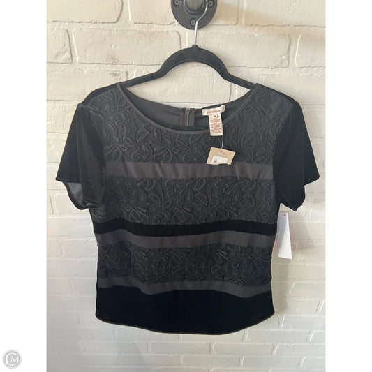Top Short Sleeve By Sundance In Black, Size: M