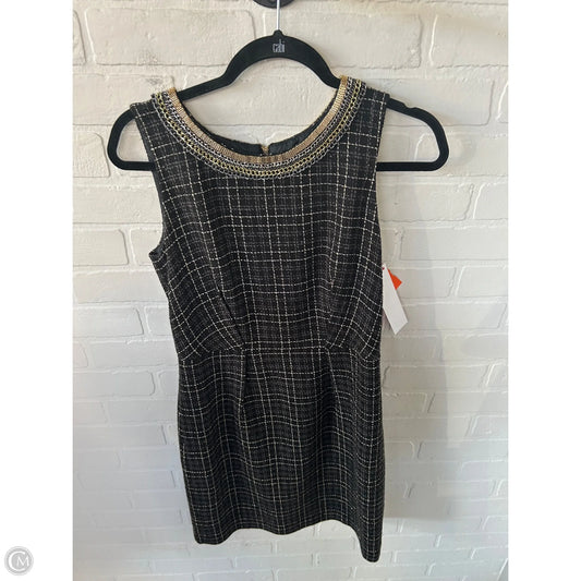 Dress Work By Laundry In Black & Gold, Size: 4
