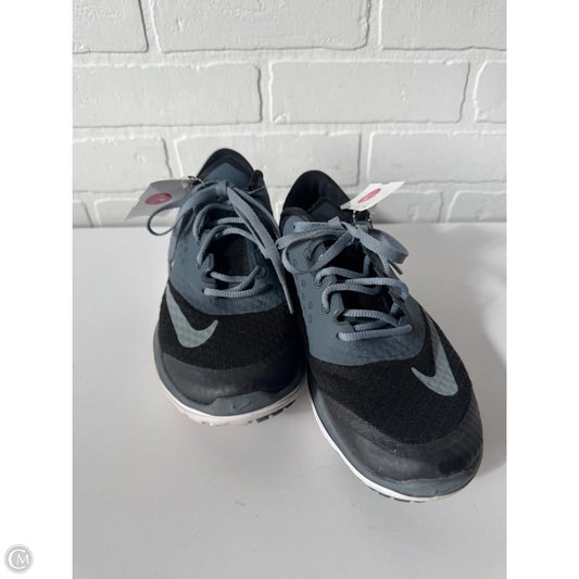 Shoes Athletic By Nike In Black & Grey, Size: 6