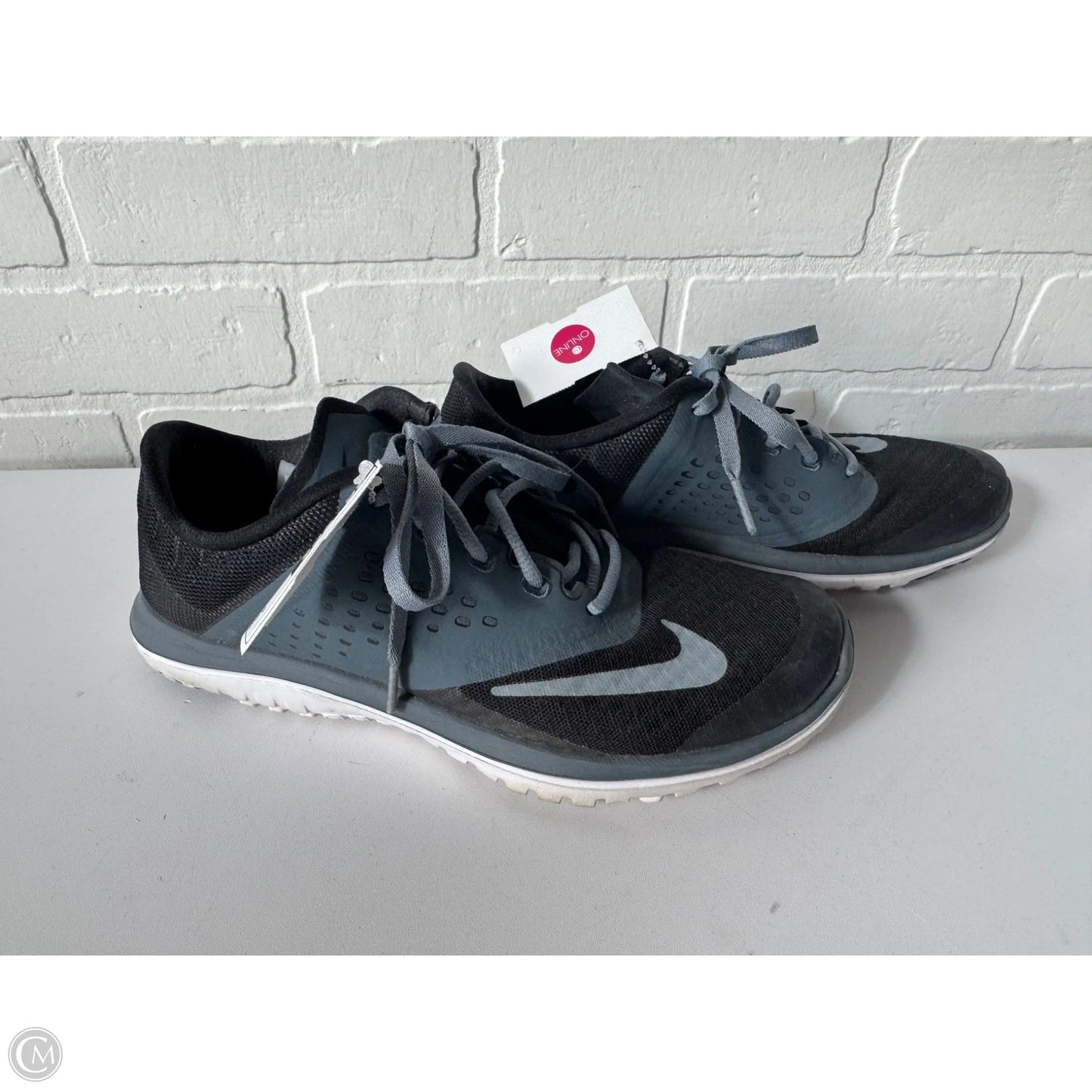 Shoes Athletic By Nike In Black & Grey, Size: 6
