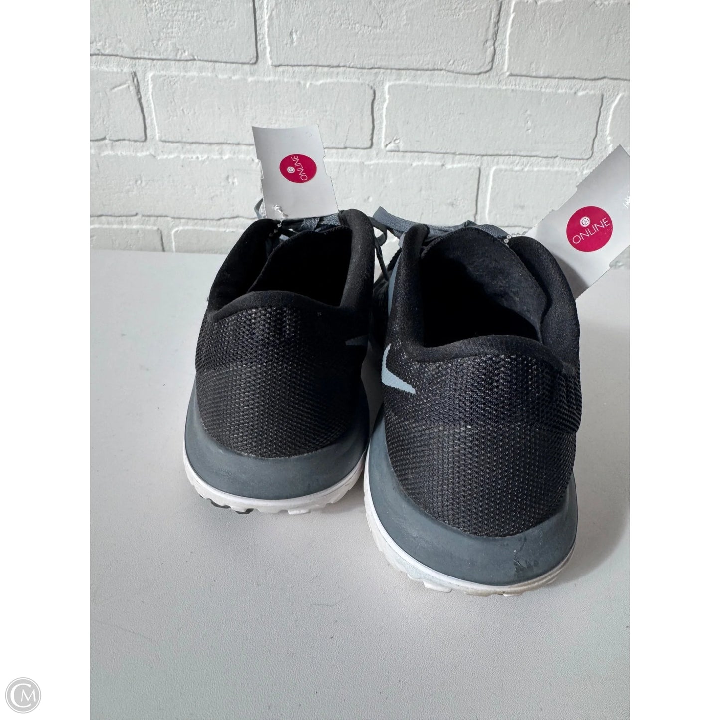 Shoes Athletic By Nike In Black & Grey, Size: 6