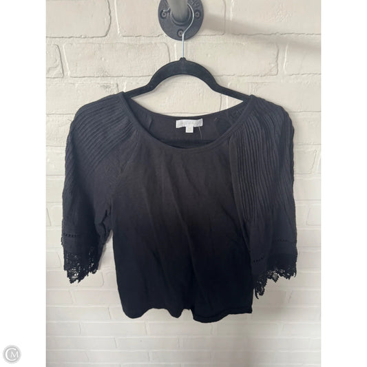 Top 3/4 Sleeve By Eri + Ali In Black, Size: Xs