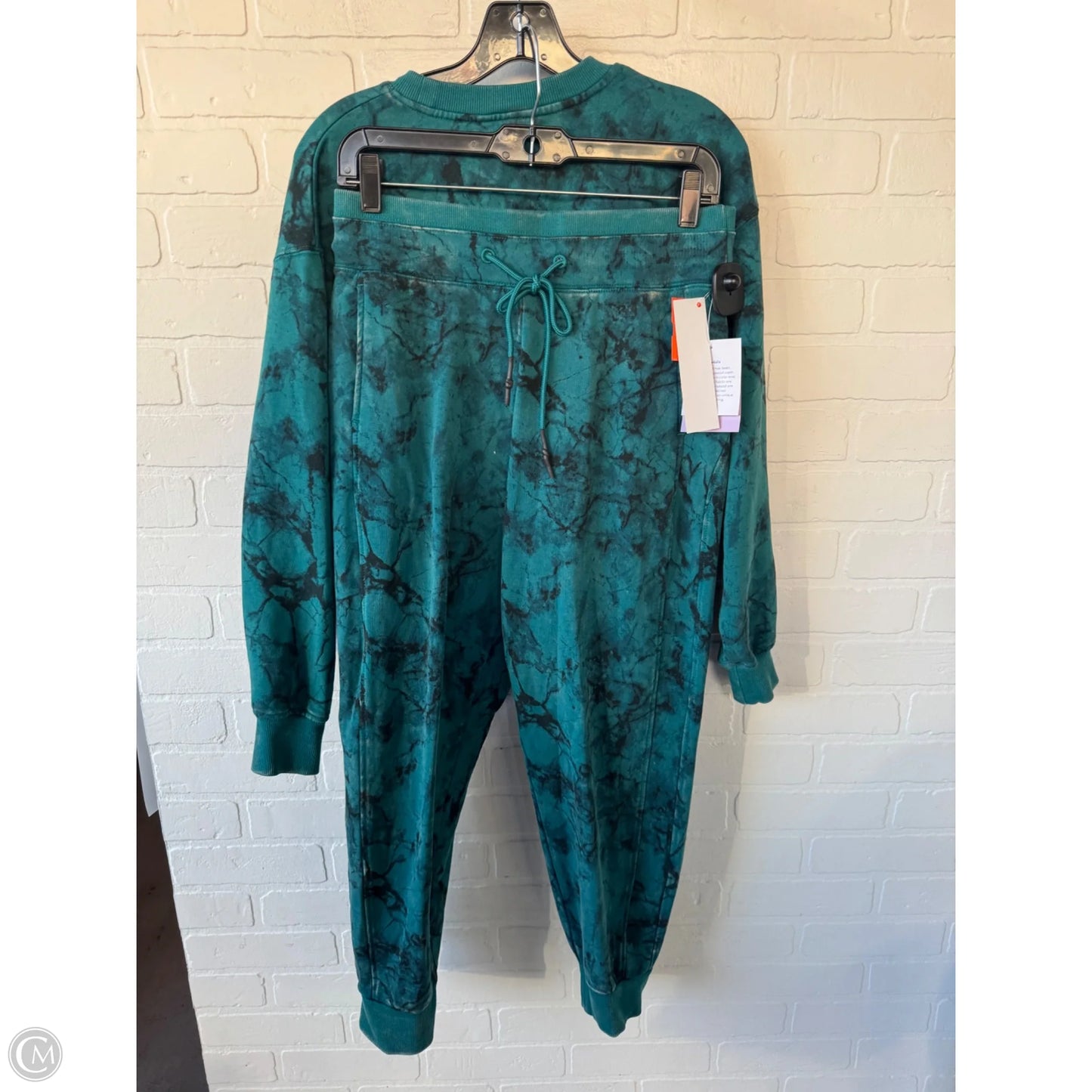 Lounge Set Pants By Joy Lab In Teal, Size: S