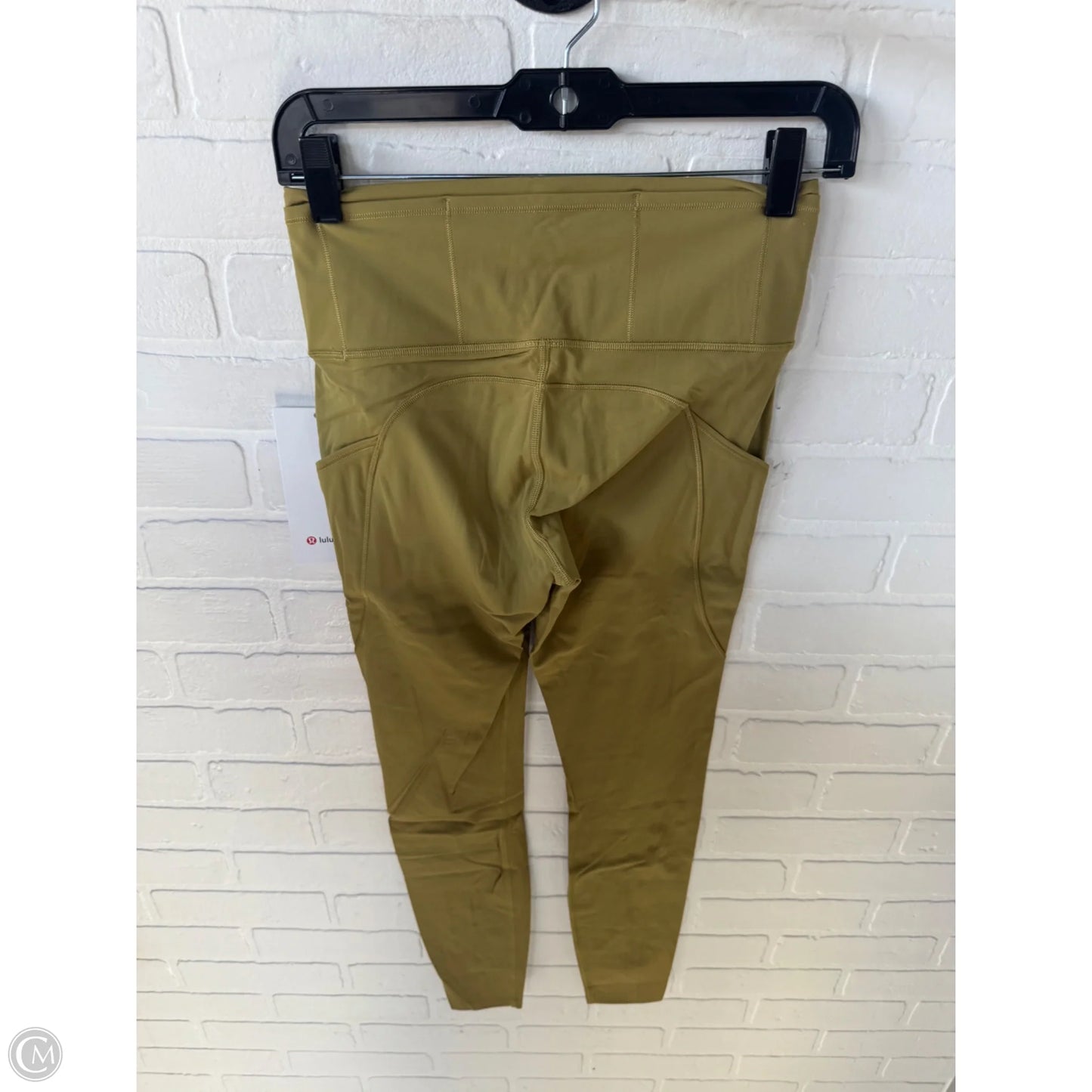 Athletic Leggings By Lululemon In Green, Size: 6