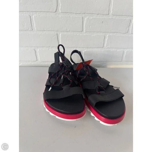 Sandals Flats By Sorel In Black, Size: 10