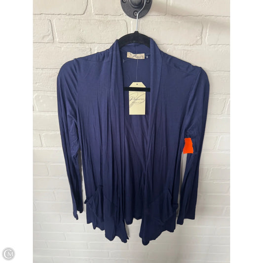 Cardigan By Clothes Mentor In Blue, Size: Xl