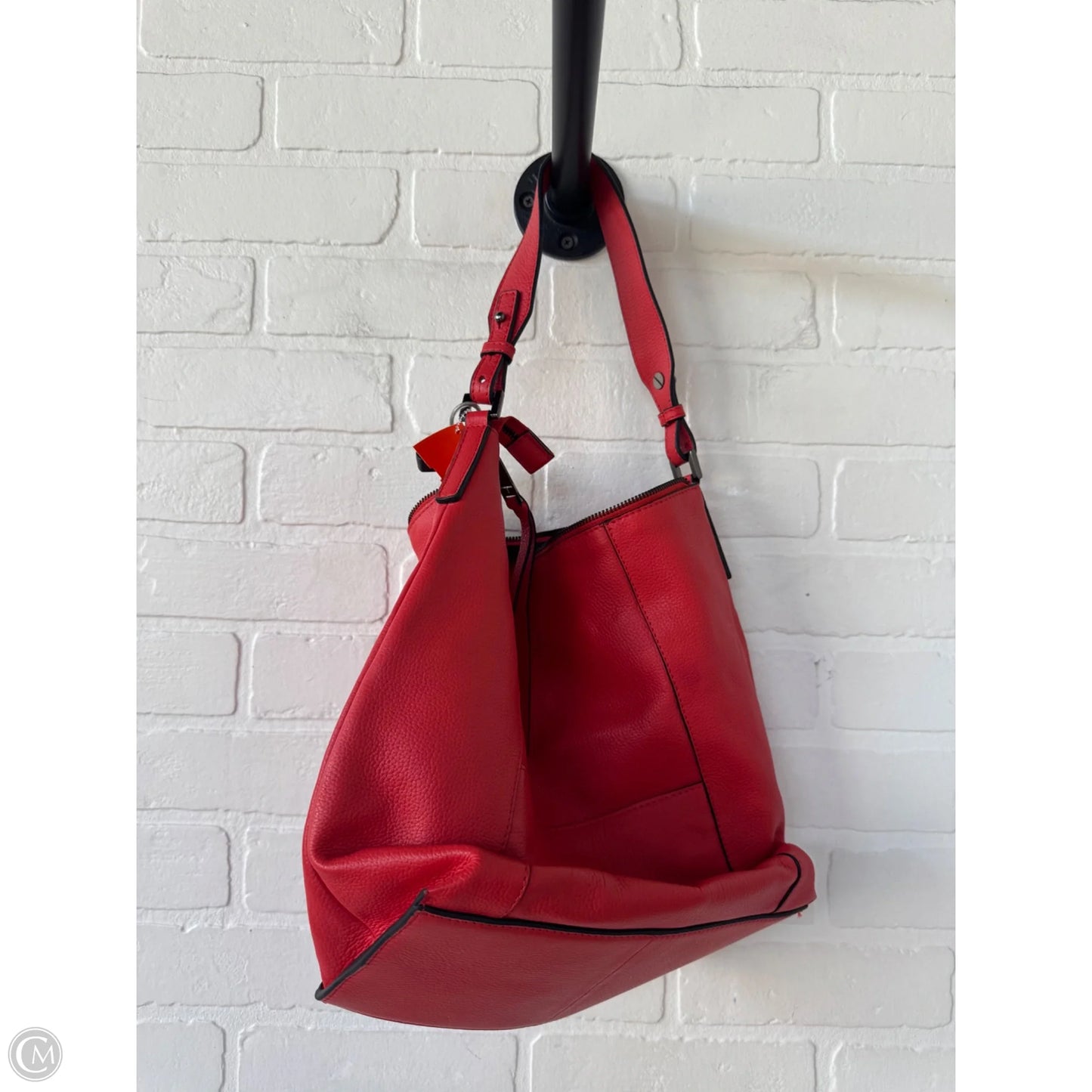 Handbag Leather By Tahari, Size: Large
