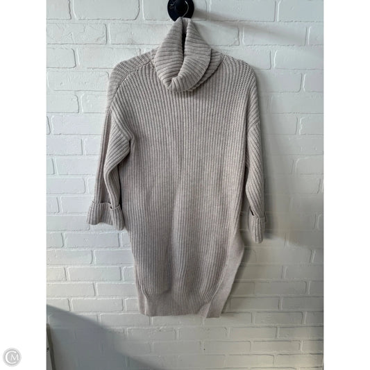 Dress Sweater By Anthropologie In Beige, Size: Xs