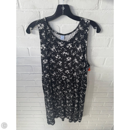Dress Casual Short By Old Navy In Black & Cream, Size: L