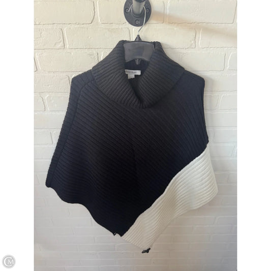 Poncho By White House Black Market In Black & White, Size: M