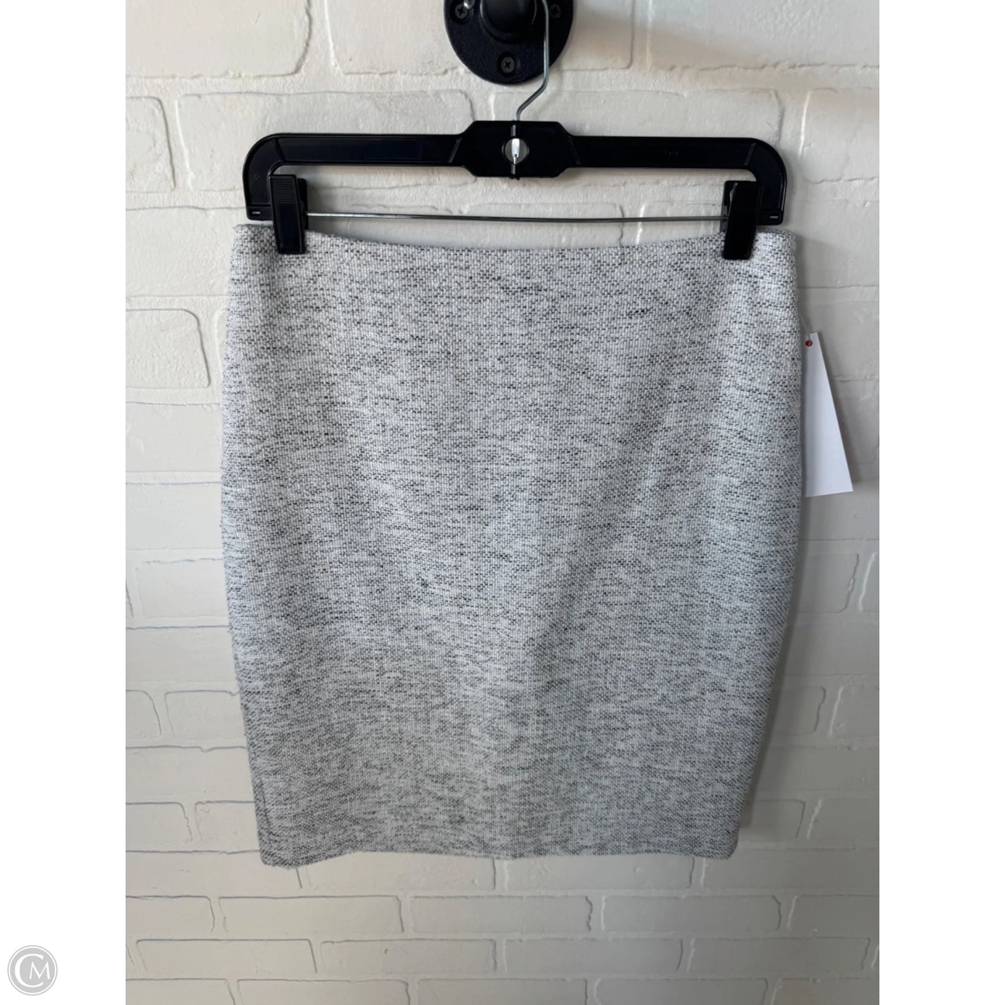 Skirt Midi By Ann Taylor In Grey, Size: 4