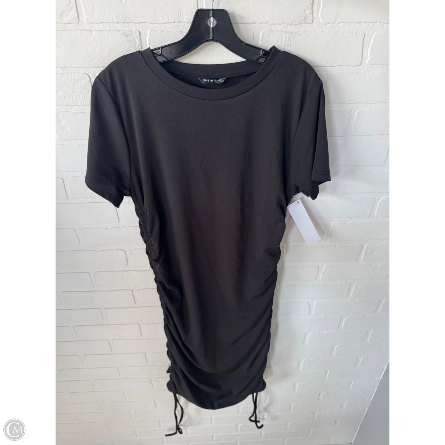 Dress Casual Midi By Shein In Black, Size: M