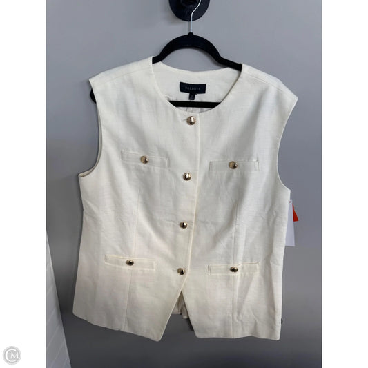 Blazer By Talbots In Cream, Size: Xl