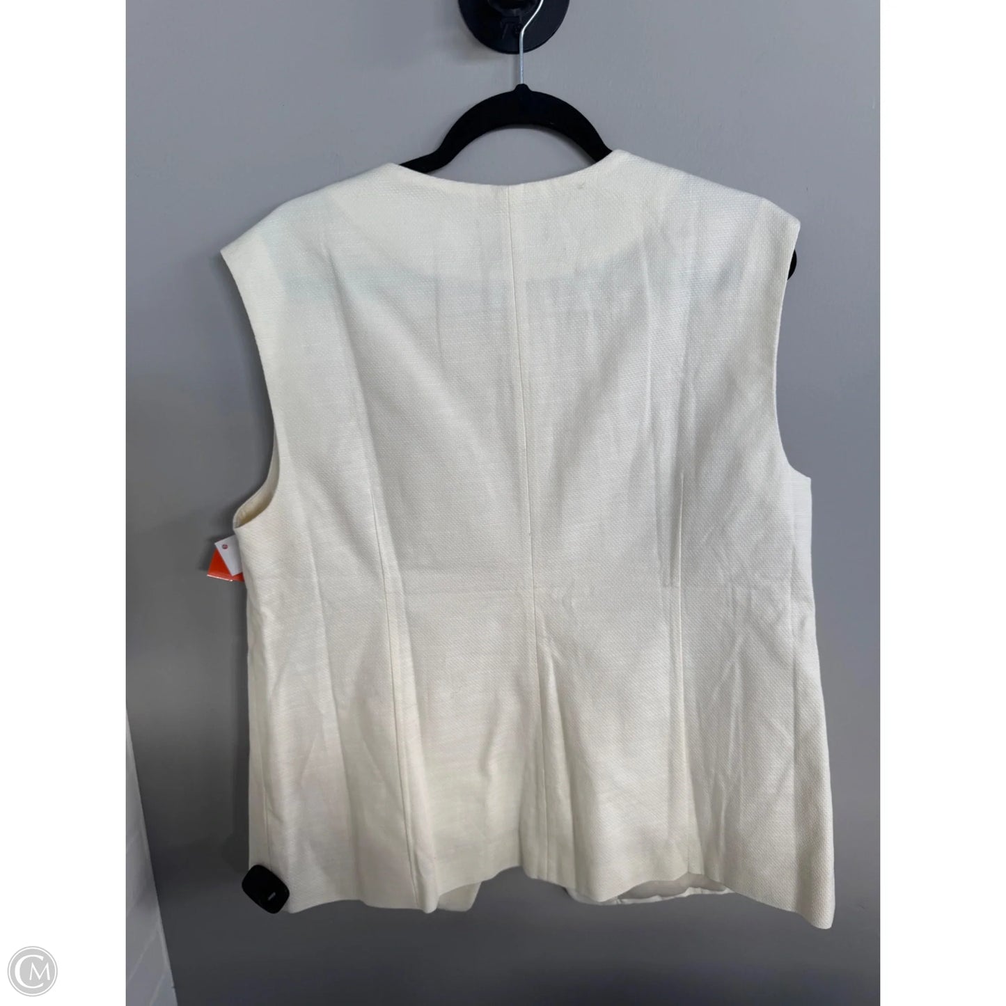 Blazer By Talbots In Cream, Size: Xl