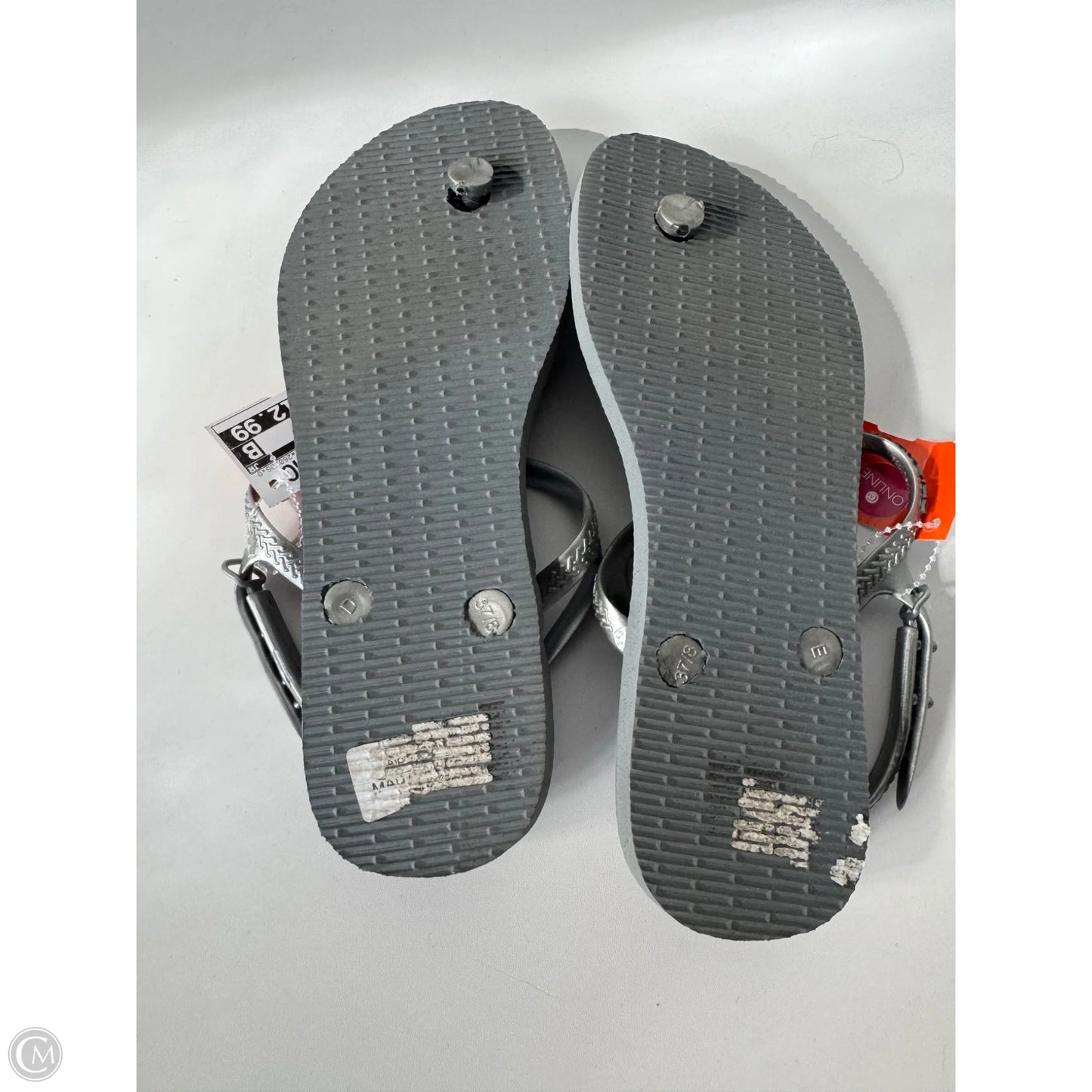 Sandals Flats By Havaianas In Grey, Size: 7