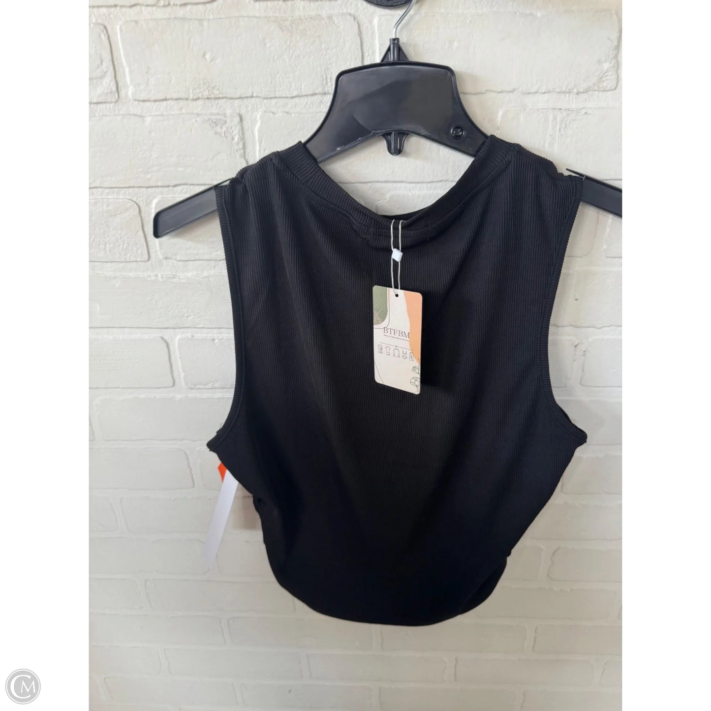 Top Sleeveless Basic By Btfbm In Black, Size: Xl