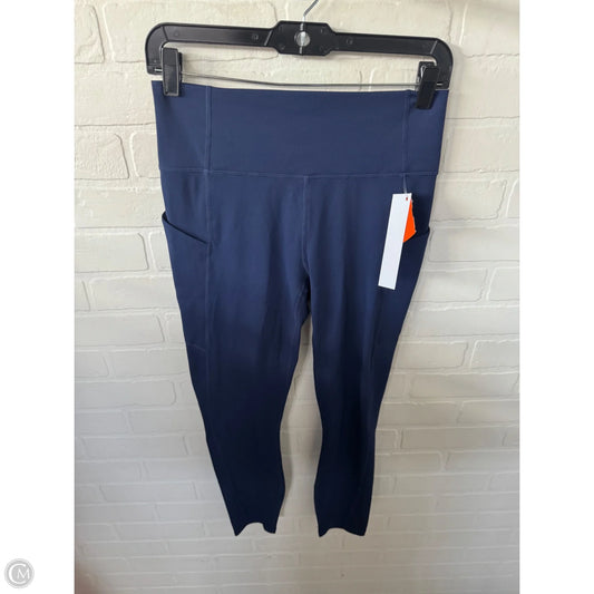 Athletic Leggings By Fabletics In Blue, Size: 8