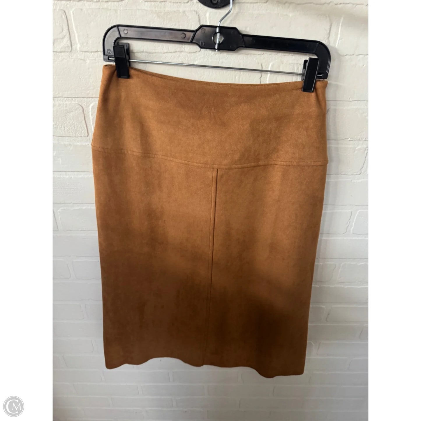 Skirt Midi By Clothes Mentor In Tan, Size: 4