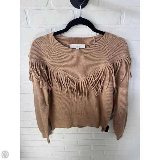 Sweater By Loft In Tan, Size: S