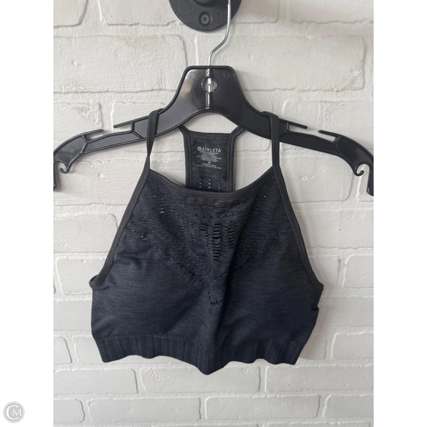 Athletic Bra By Athleta In Grey, Size: M