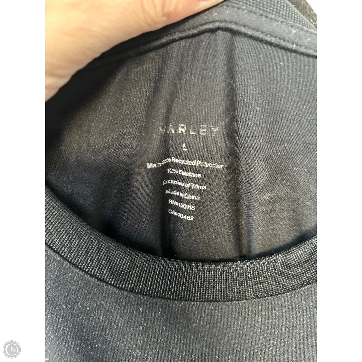 Athletic Dress By Varley In Black, Size: L