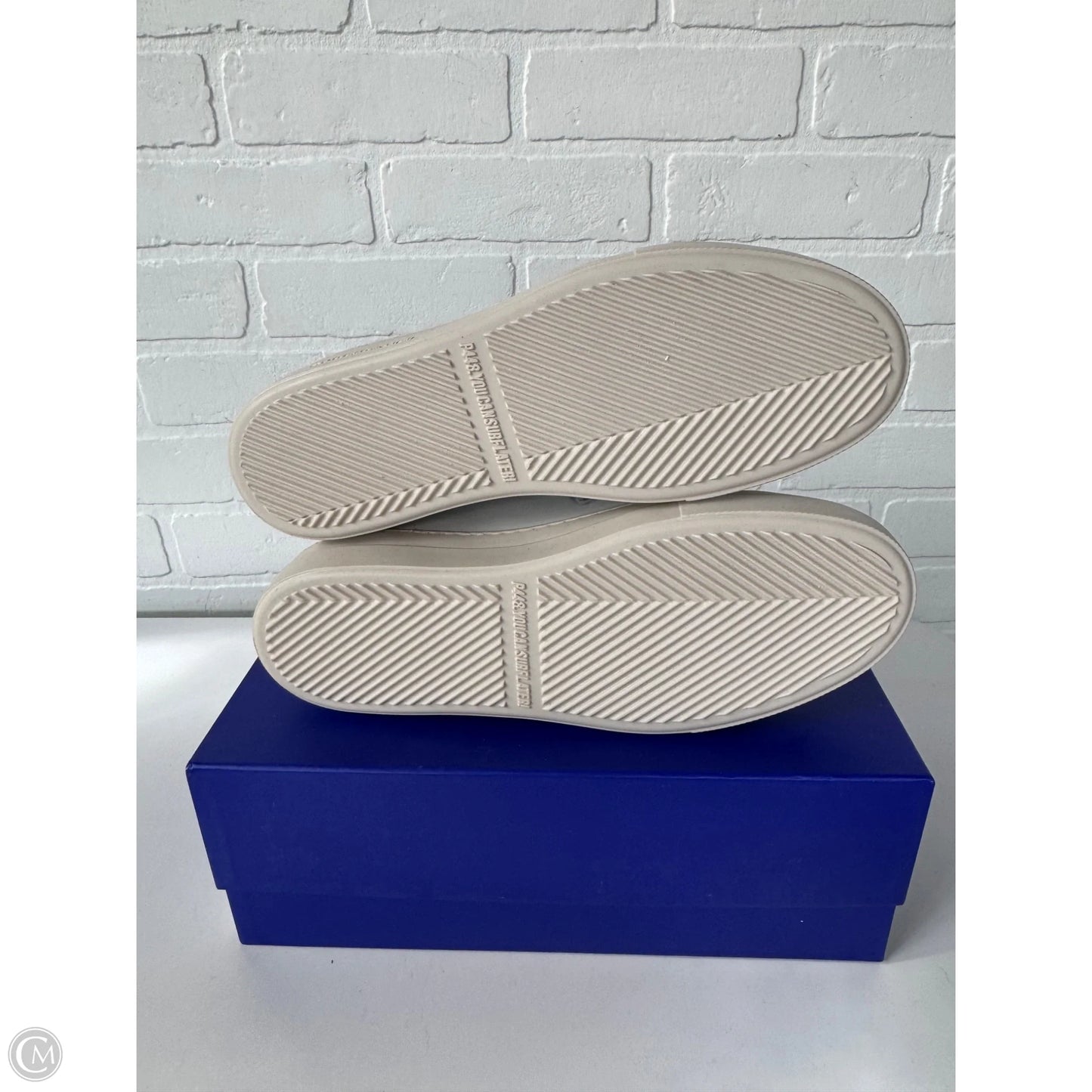 Shoes Sneakers Platform By P448 In Grey & White, Size: 10.5