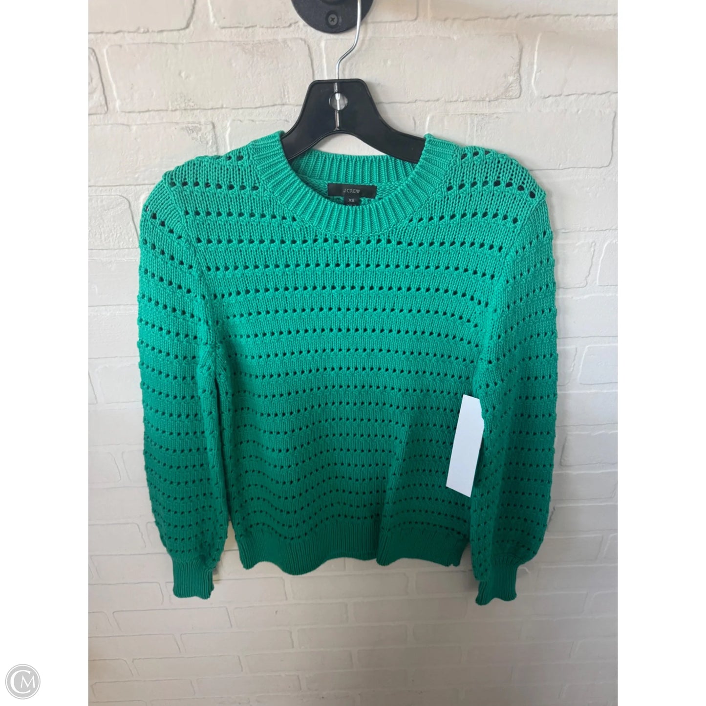 Sweater By J. Crew In Green, Size: Xs