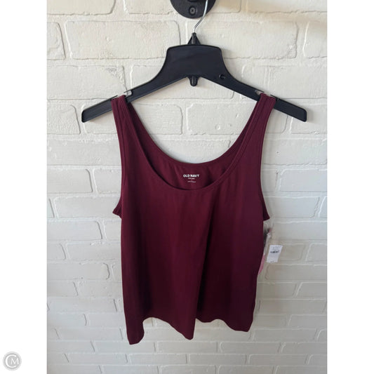 Tank Top By Old Navy In Red, Size: L