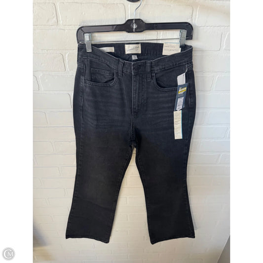 Jeans Flared By Universal Thread In Black Denim, Size: 6