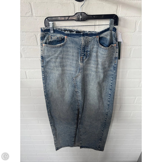 Skirt Maxi By Wild Fable In Blue Denim, Size: 4