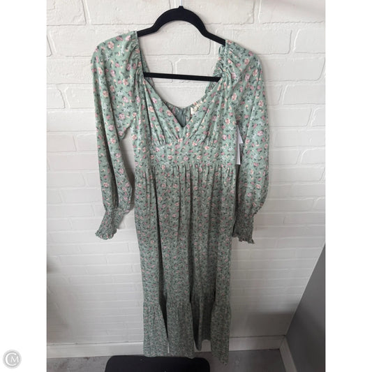 Dress Casual Maxi By Vanilla Bay In Green, Size: S