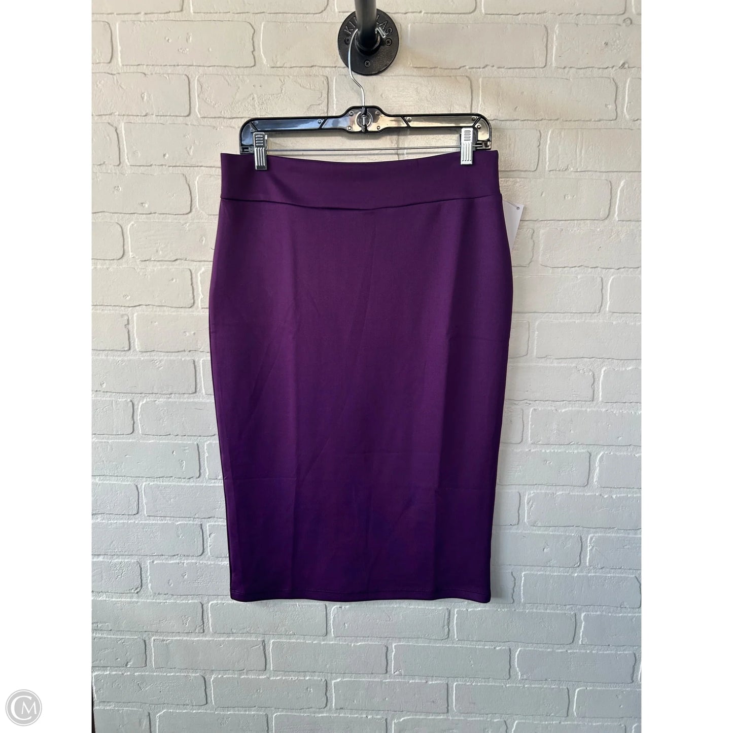 Skirt Midi By Clothes Mentor In Purple, Size: 14