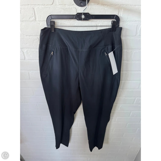Athletic Pants By Telluride In Black, Size: 16