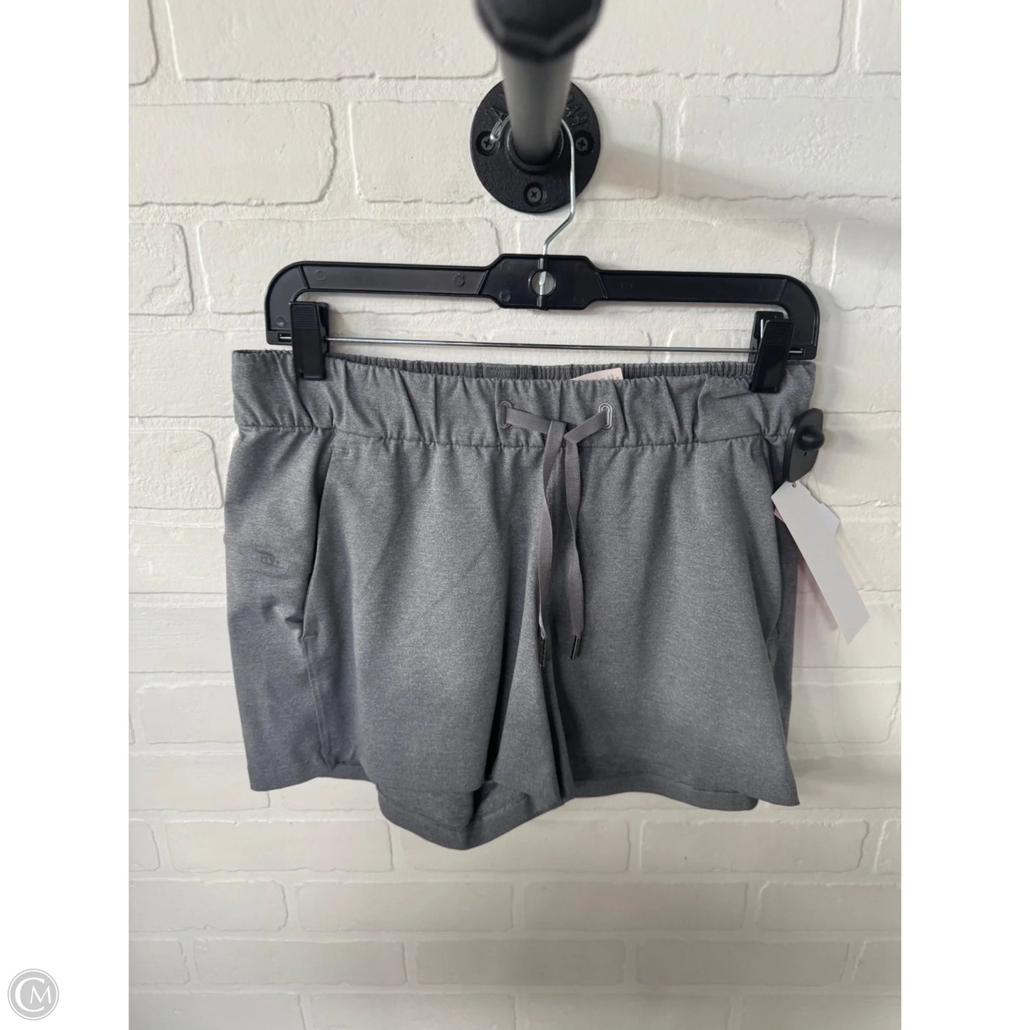 Athletic Shorts By Lululemon In Grey, Size: 6