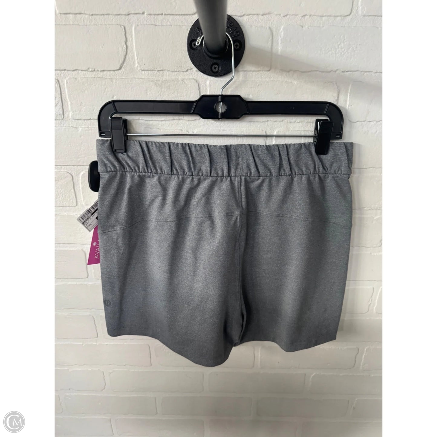 Athletic Shorts By Lululemon In Grey, Size: 6