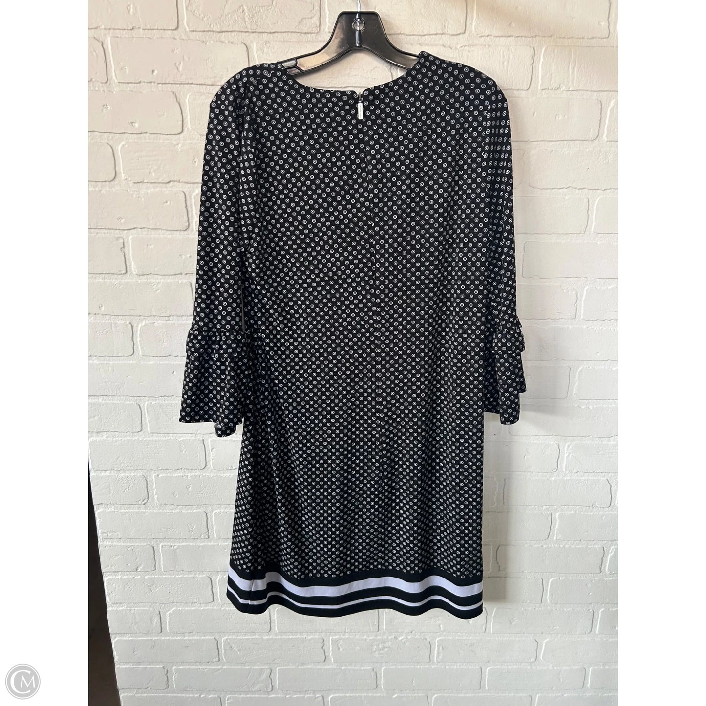 Dress Casual Short By Michael By Michael Kors In Black & White, Size: M