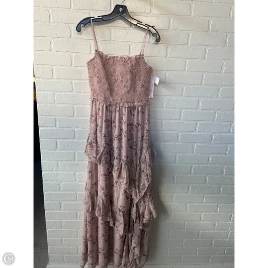 Dress Casual Maxi By Clothes Mentor In Pink, Size: M