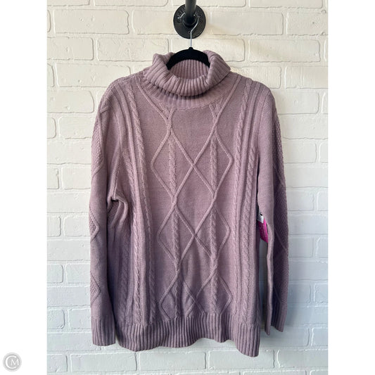 Sweater By Cme In Purple, Size: Xl