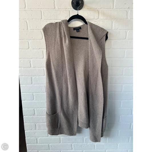 Sweater Cardigan By Atmosphere In Brown, Size: L