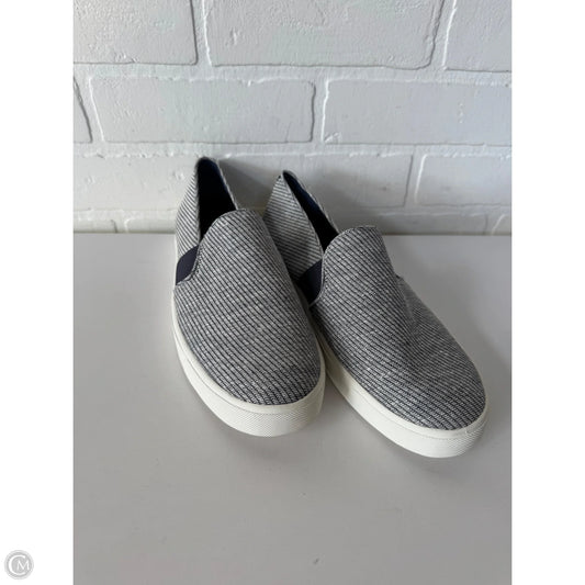 Shoes Flats By Vince In Navy, Size: 8